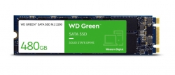 WD Green SATA SSD interne SSD 480 GB (M.2 2280 Modul fï¿½r den Einsatz in Laptops und Desktop PCs, SLC-Caching-Technologie, Stoßfest, WD F.I.T. LabTM-zertifiziert) grün